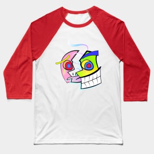 smiley face crying emoji Baseball T-Shirt